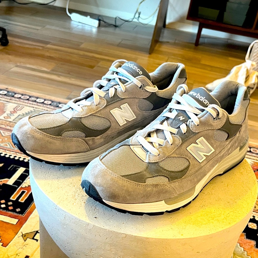 Men’s New Balance 992 - Grey - Size 14